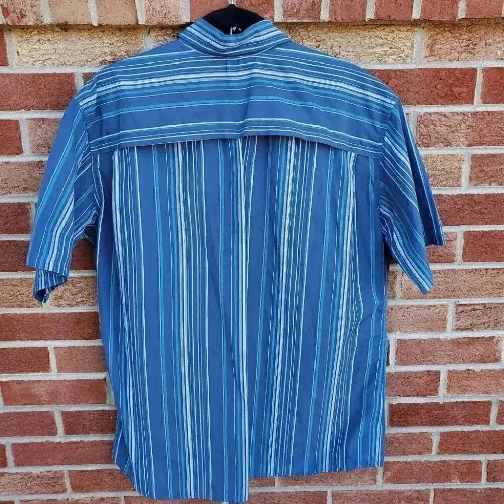 Eddie Baur Vented Short Sleeve Shirt Men's Size Large - Picture 4 of 6